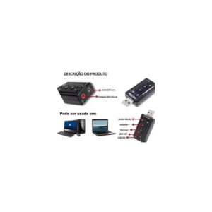 ADAPTADOR DE PLACA DE SOM - USB 2.0 - Image 6