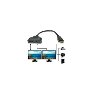 CABO ADAPTADOR - HDMI MACHO P/ 2 SAÍDAS HDMI FÊMEA - Image 2