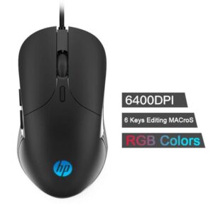 MOUSE GAMER HP M280 - 2400 DPI PRETO - Image 3