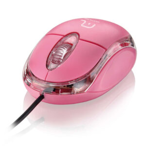 MOUSE COM FIO CLASSIC ROSA - MO002 - Image 1