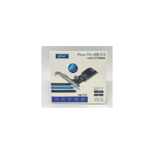 PLACA DE PCI USB 2.0 COM 5 PORTAS -  KNUP HB-T74 - Image 2
