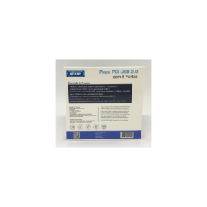 PLACA DE PCI USB 2.0 COM 5 PORTAS -  KNUP HB-T74 - Image 3