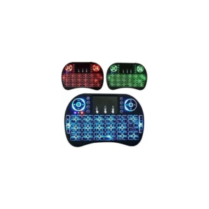 MINI TECLADO SEM FIO CONTROLE COM LED WIRELESS - Image 3