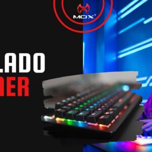 TECLADO GAMER MECÂNICO RGB LED  - MOX GK600 - Image 2