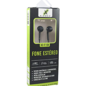 FONE DE OUVIDO ESTÉREO P2 - XC-F-04 - Image 1