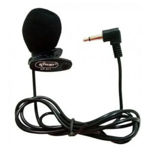 MICROFONE DE LAPELA - KNUP - COM PRENDEDOR - Image 1