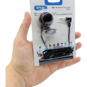 MICROFONE DE LAPELA - KNUP - COM PRENDEDOR - Image 2